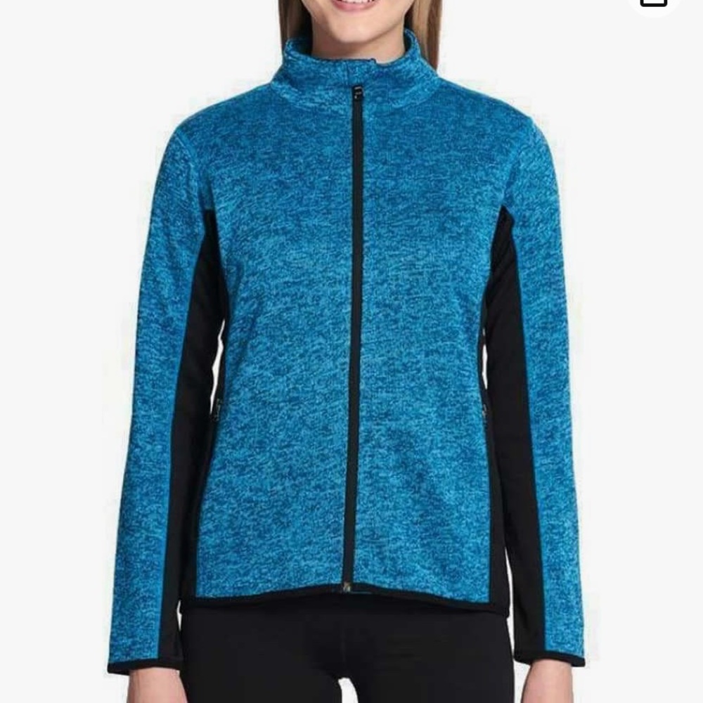 Andrew Marc Women’s Blue Zip up jacket sports womens jacket